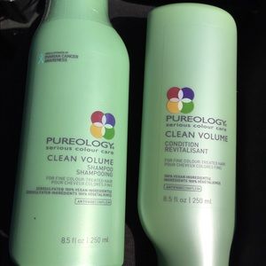 NWT Pureology Clean Volume Shampoo/Conditioner